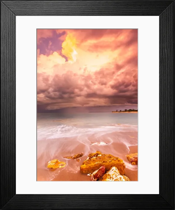 Framed Print : Shelf cloud forming over Darwin (Explored)