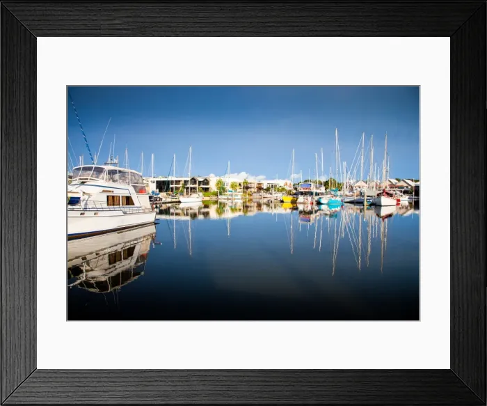 Framed Print : Tipperary Waters Marina. Darwin. Australia