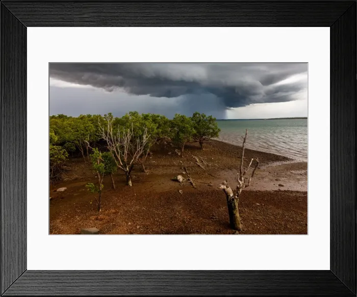 Framed Print : Storm over East Arm Framed Print : Storm over East Arm
