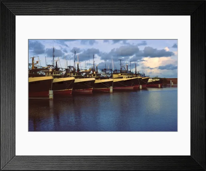 Framed Print : Darwin fishing fleet Framed Print : Darwin fishing fleet