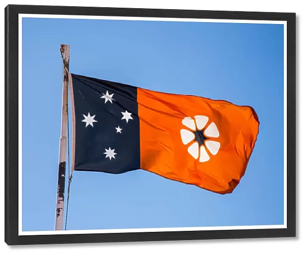 Northern Territory flag. Australia