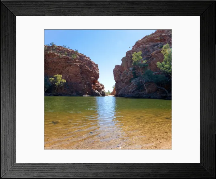 Framed Print : Ellery Creek Big Hole Framed Print : Ellery Creek Big Hole