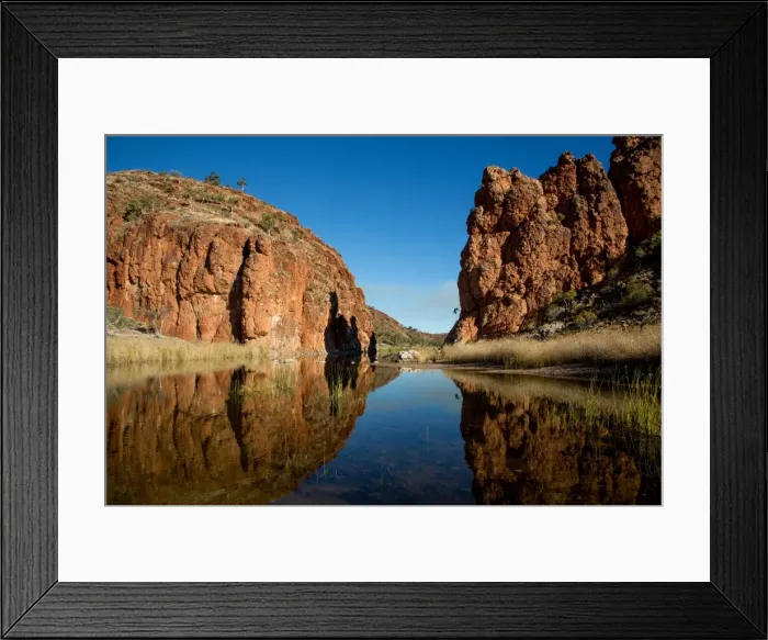 Framed Print : Glen Helen Gorge, Northern Territory, Australia Framed Print : Glen Helen Gorge, Northern Territory, Australia