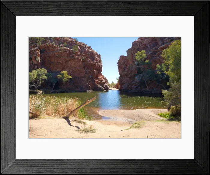 Framed Print : Ellery Creek Big Hole