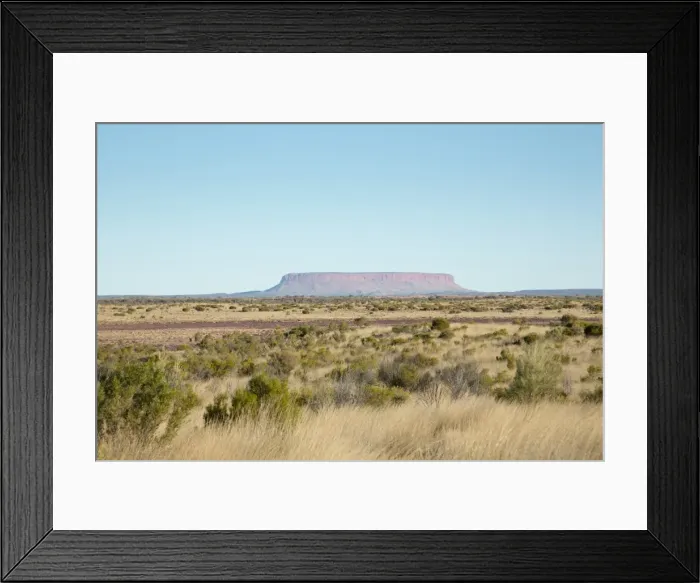 Framed Print : Mount Connor, Northern Territory, Australia