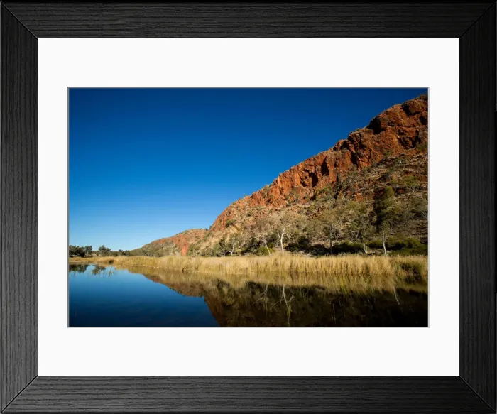 Framed Print : Glen Helen Gorge. Northern Territory. Australia Framed Print : Glen Helen Gorge. Northern Territory. Australia