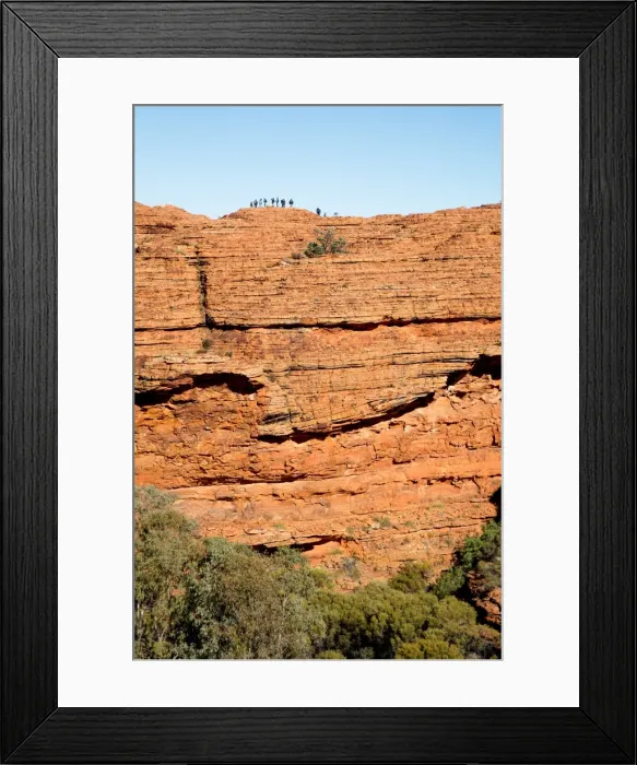 Framed Print : Kings Canyon. Northern Territory. Australia Framed Print : Kings Canyon. Northern Territory. Australia