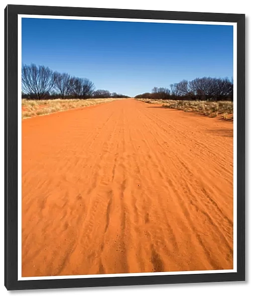 Outback road. Northern Territory. Australia