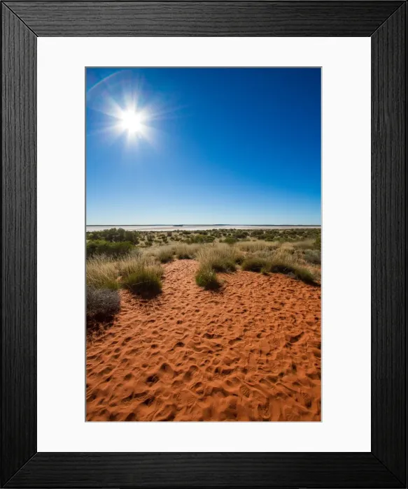 Framed Print : Another Salt Lake