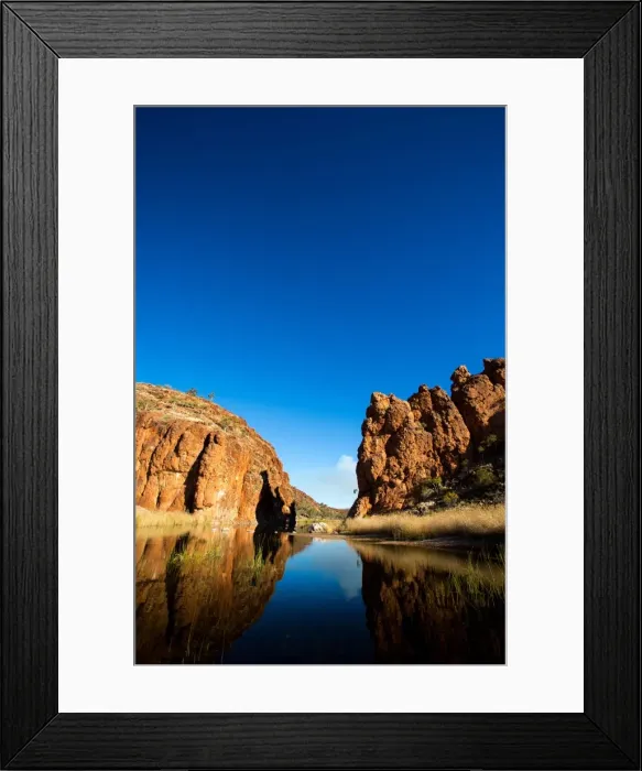 Framed Print : Glen Helen Gorge. Northern Territory. Australia Framed Print : Glen Helen Gorge. Northern Territory. Australia