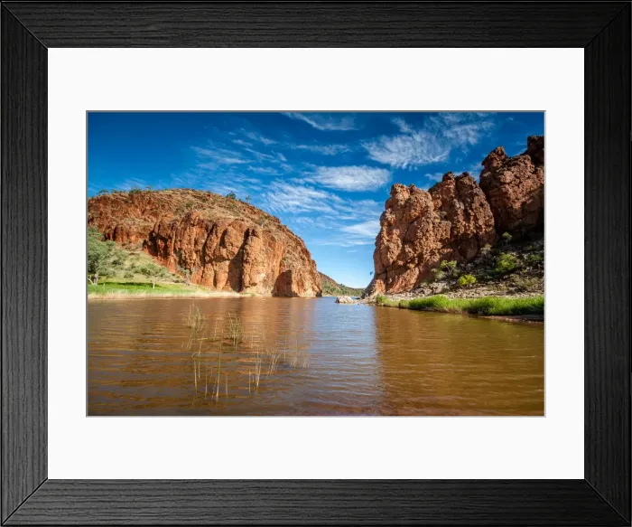 Framed Print : Glen Helen Gorge Framed Print : Glen Helen Gorge
