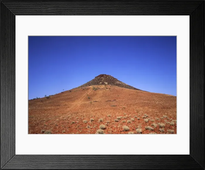 Framed Print : Hill in Desert