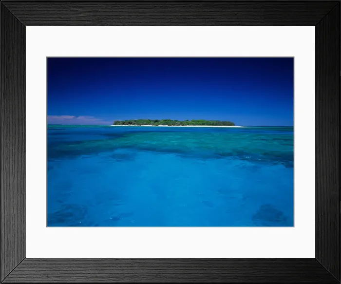 Framed Print : Australia, Queensland, Coray Cay and reef of Lady Musgrave Island Framed Print : Australia, Queensland, Coray Cay and reef of Lady Musgrave Island