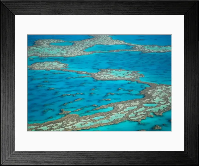 Framed Print : The Big Reef, Whitsunday Islands, Australia Framed Print : The Big Reef, Whitsunday Islands, Australia