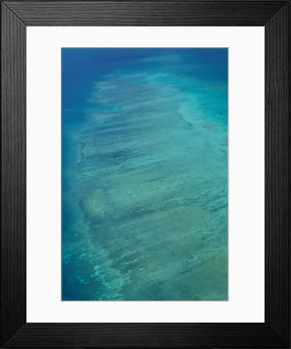Framed Print : Barrier Reef, Coast of Queensland, Australia Framed Print : Barrier Reef, Coast of Queensland, Australia