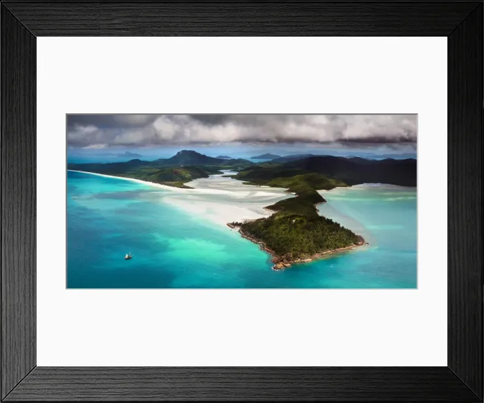 Framed Print : Hill Inlet