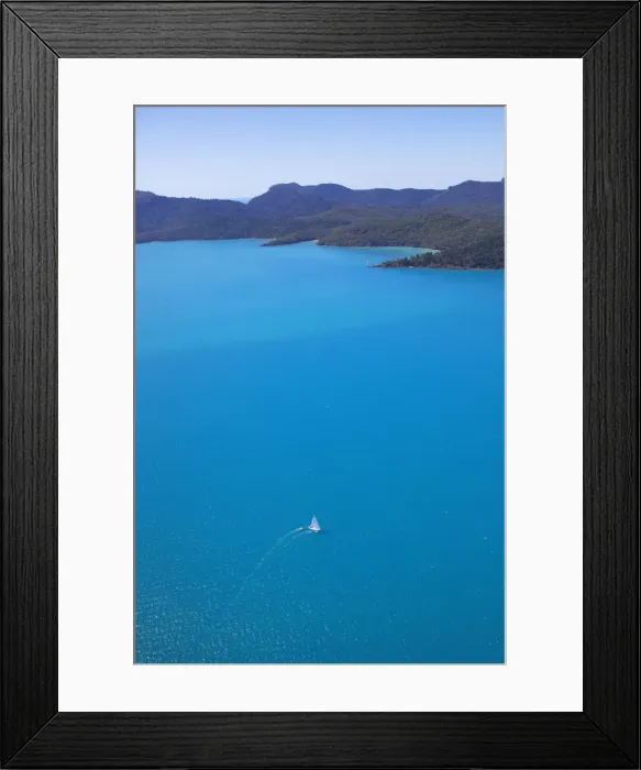 Framed Print : Sailing Whitsundays Framed Print : Sailing Whitsundays