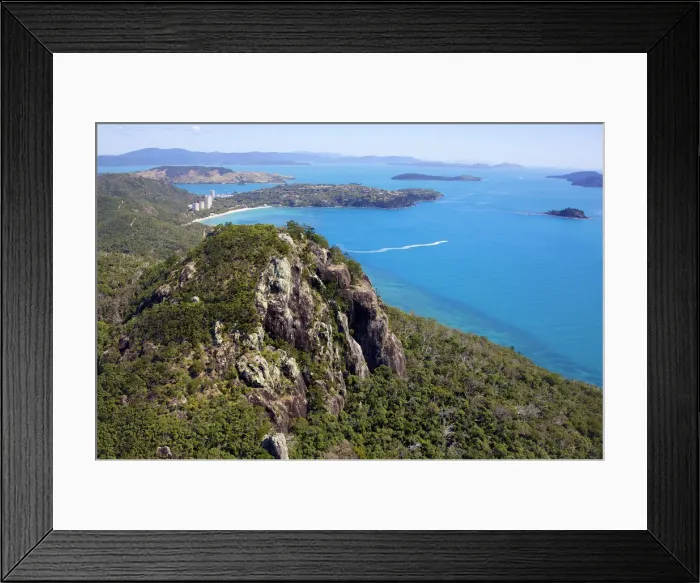 Framed Print : Aerial Hamilton island whitsundays Framed Print : Aerial Hamilton island whitsundays