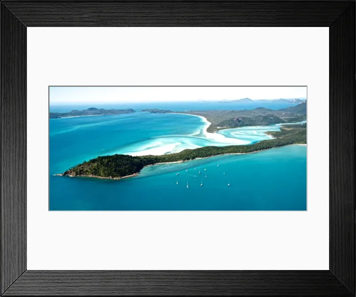 Framed Print : Whitsunday Islands