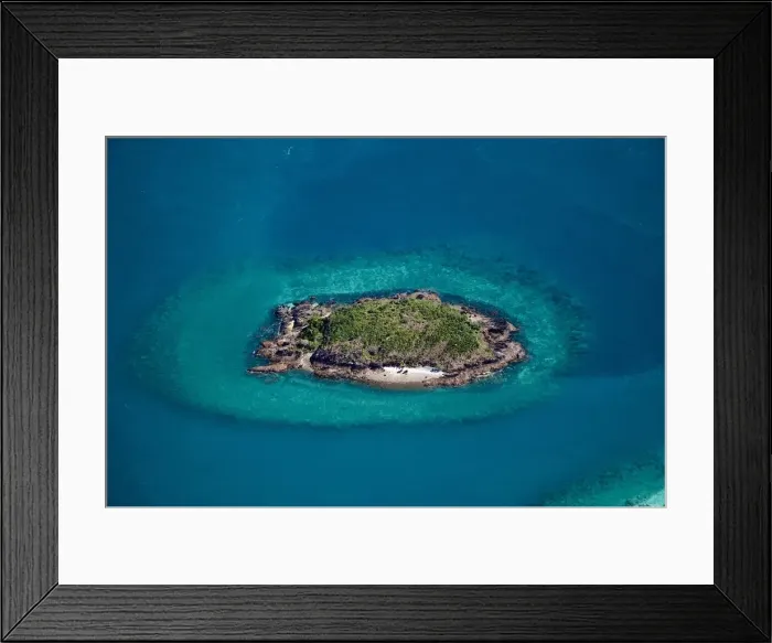 Framed Print : Whitsunday Islands. teeny weeny one Framed Print : Whitsunday Islands. teeny weeny one