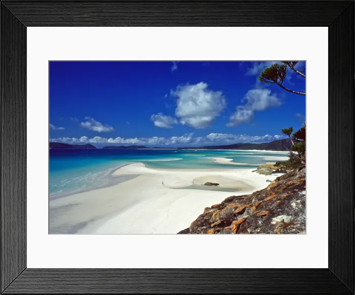 Framed Print : Whitehaven beach Framed Print : Whitehaven beach