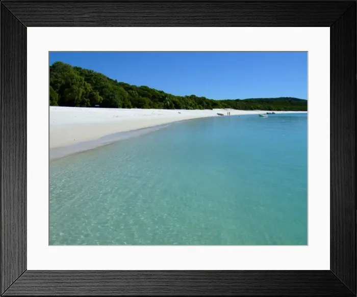 Framed Print : Whitehaven Beach