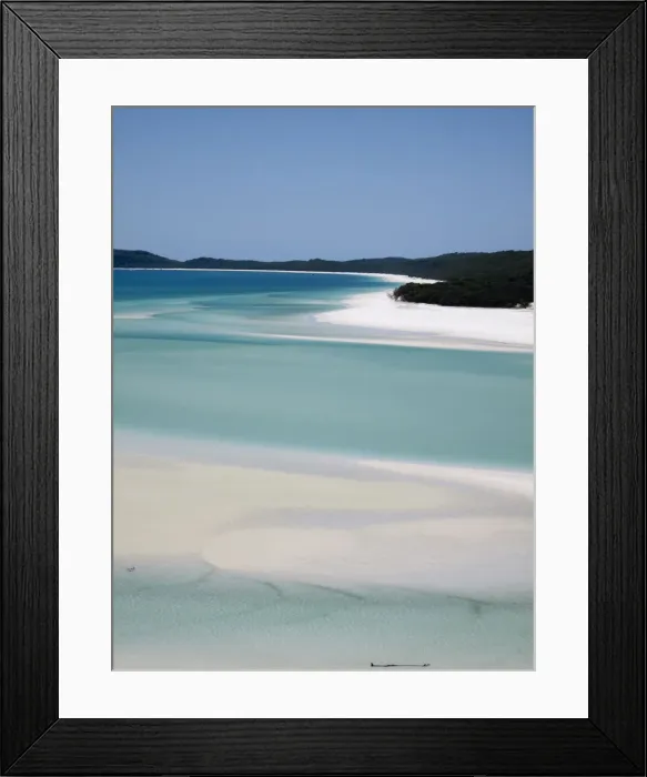 Framed Print : Whitehaven Beach, Hill Inlet, Tounge Point, Whitsunday Island, Whitsunday Islands, Queensland, Australia Framed Print : Whitehaven Beach, Hill Inlet, Tounge Point, Whitsunday Island, Whitsunday Islands, Queensland, Australia
