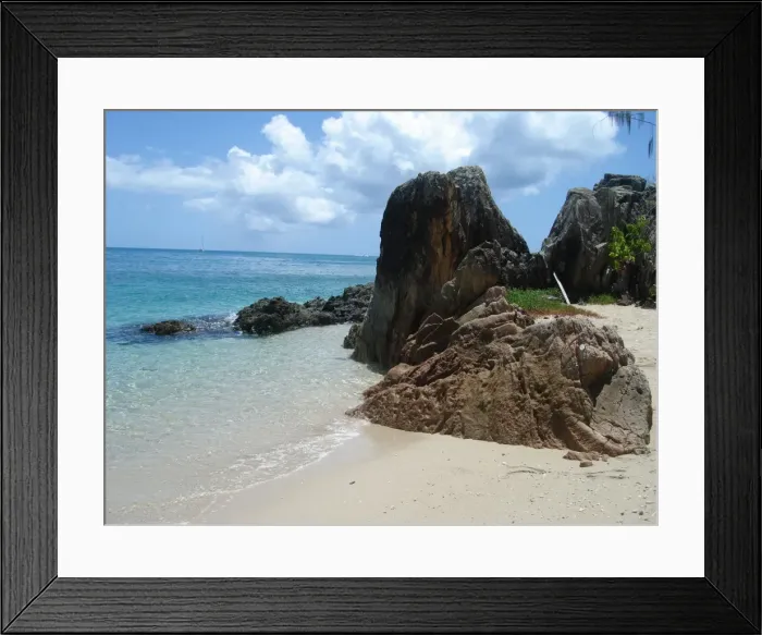 Framed Print : Whitsundays Beach Framed Print : Whitsundays Beach
