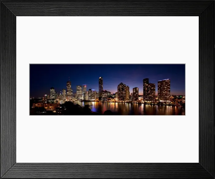 Framed Print : Brisbane Central Business District Framed Print : Brisbane Central Business District