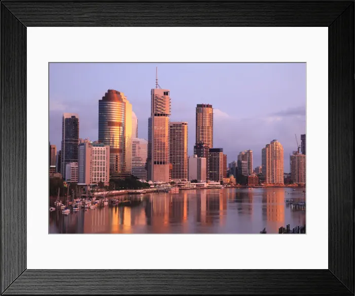 Framed Print : Brisbane, Queensland, Australia