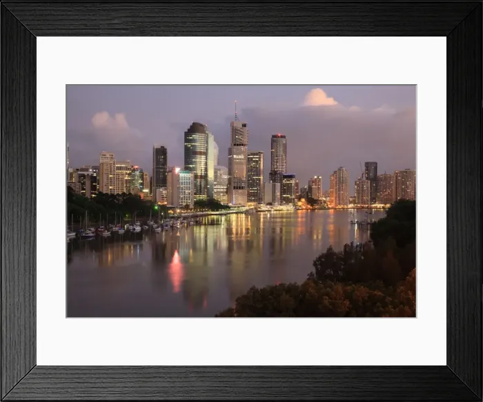 Framed Print : Brisbane, Queensland, Australia Framed Print : Brisbane, Queensland, Australia