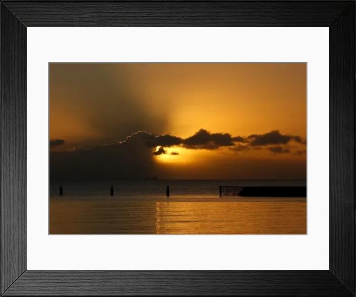 Framed Print : Fire in the Sky