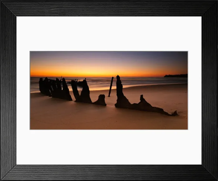 Framed Print : Dicky Beach