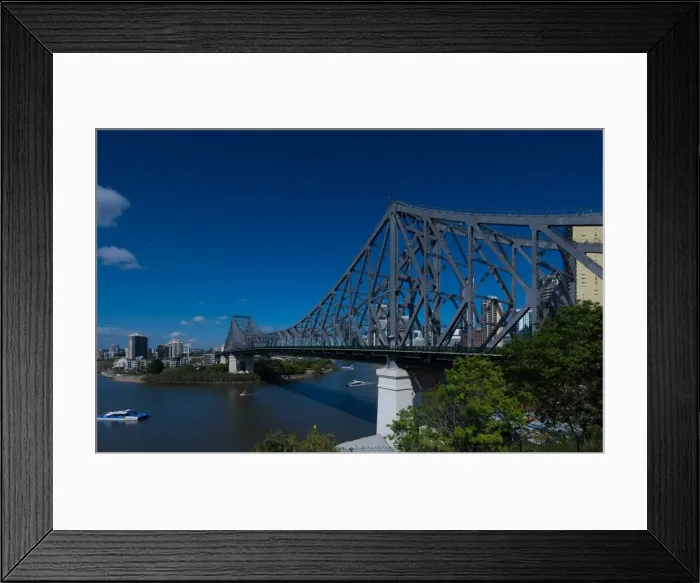 Framed Print : Story Bridge in sunny day Framed Print : Story Bridge in sunny day