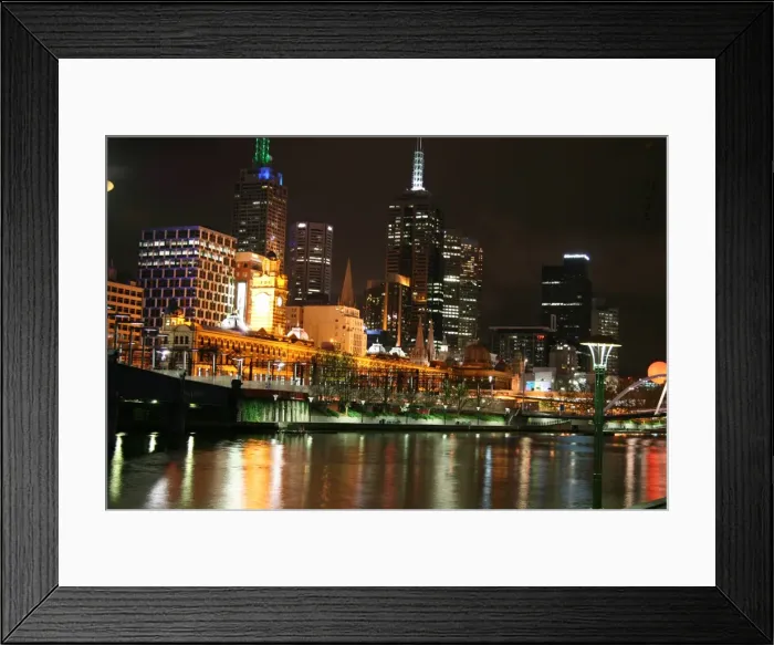 Framed Print : Flinders Street Station