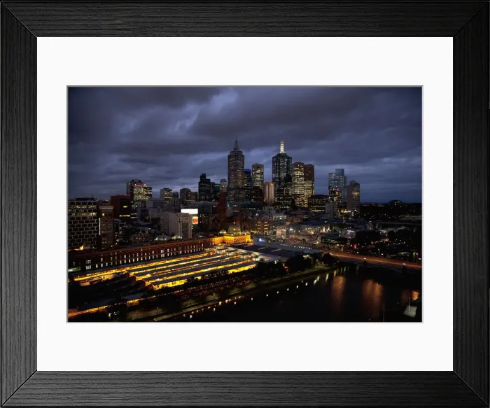 Framed Print : Flinders Street Station Framed Print : Flinders Street Station