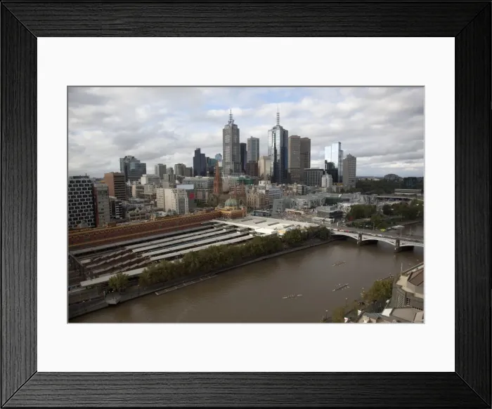 Framed Print : Flinders Street Station