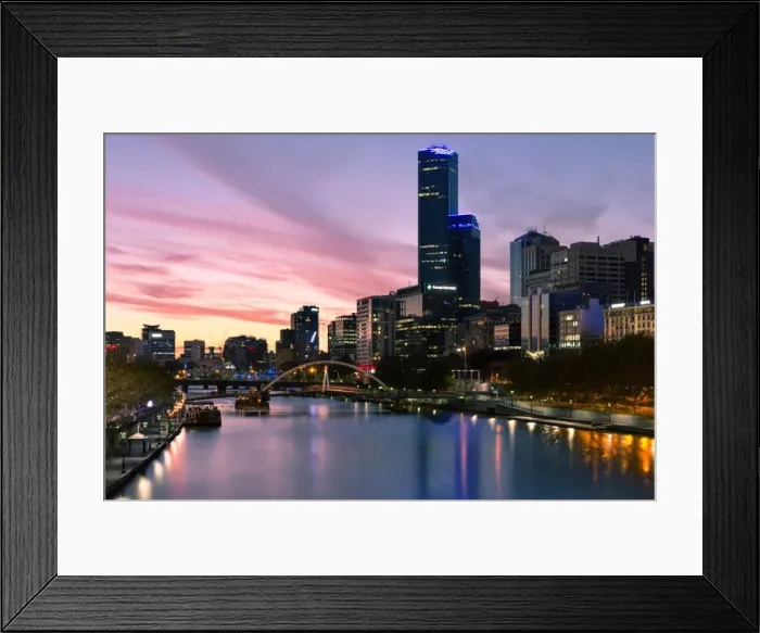 Framed Print : Melbourne Rialto Towers
