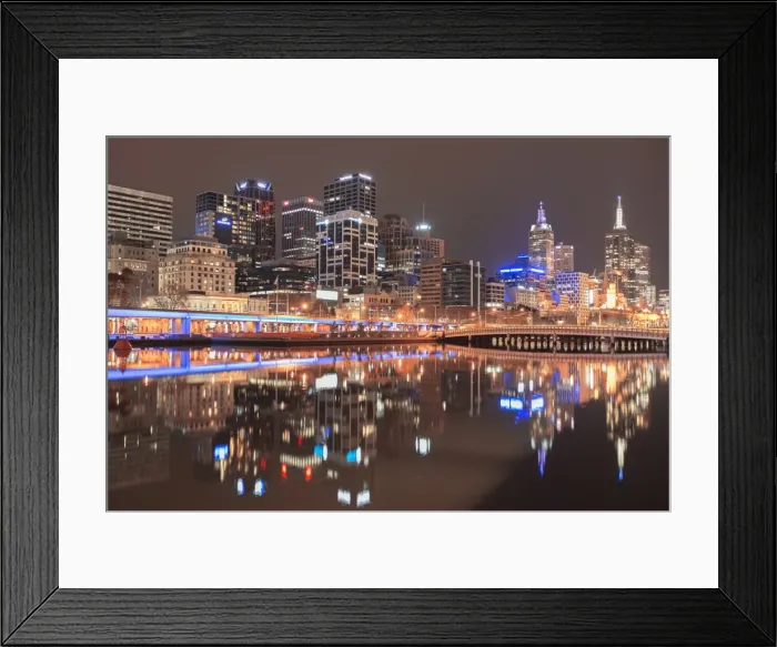 Framed Print : Yarra River Reflections