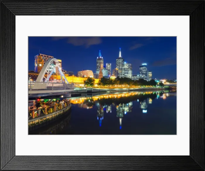 Framed Print : Reflections of Melbourne Framed Print : Reflections of Melbourne