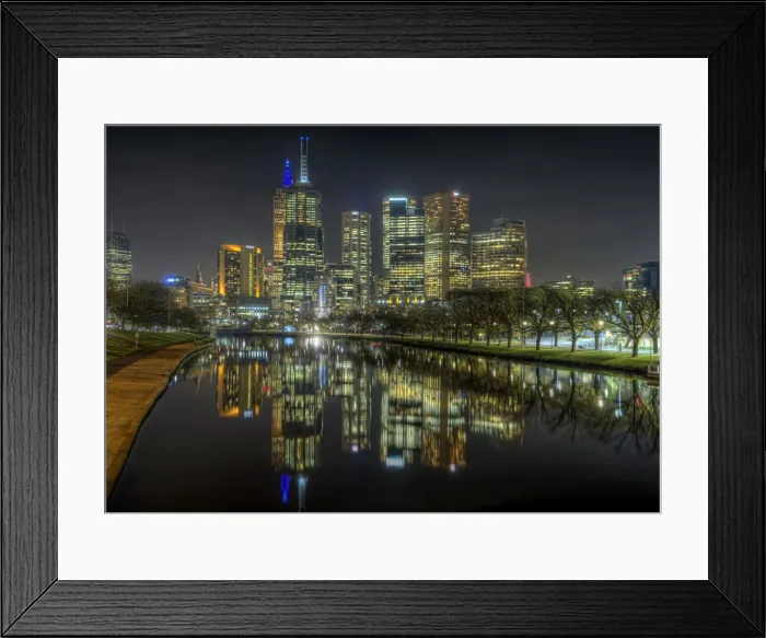 Framed Print : A postcard from Melbourne Framed Print : A postcard from Melbourne