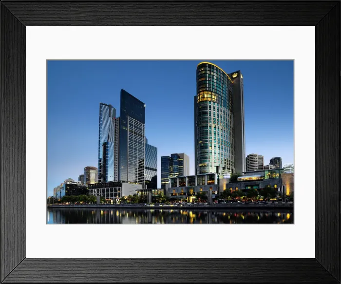 Framed Print : Melbourne skyline Framed Print : Melbourne skyline