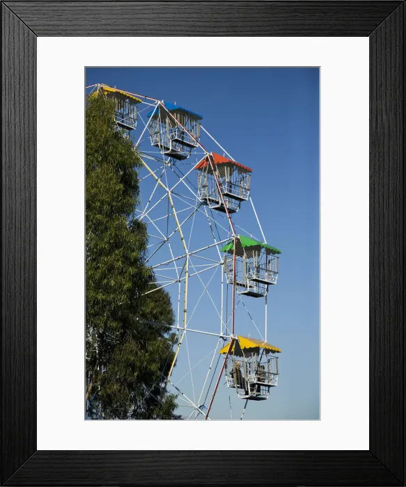 Framed Print : Ferris wheel Framed Print : Ferris wheel