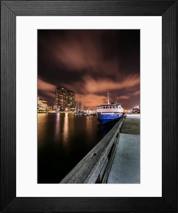 Framed Print : Bright Lights, Big City