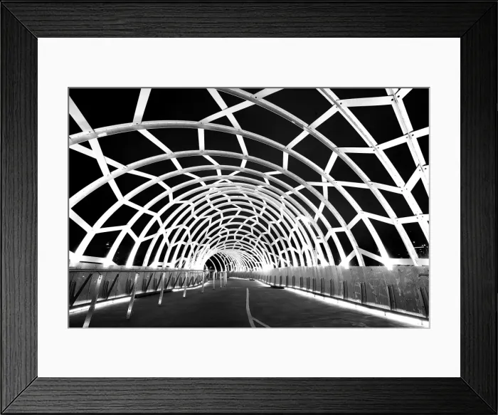 Framed Print : Webb Bridge, Melburne, Australia Framed Print : Webb Bridge, Melburne, Australia