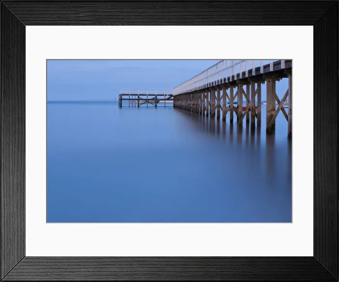 Framed Print : The Baths Jetty Framed Print : The Baths Jetty