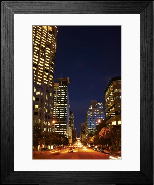 Framed Print : Perth City at night Framed Print : Perth City at night