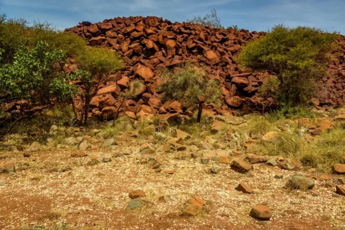 Framed Print : Aboriginal midden composed of cockle shells Framed Print : Aboriginal midden composed of cockle shells
