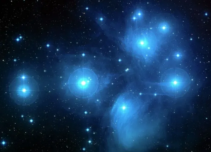 Framed Print : Abundance, Astronomy, Black Background, Blue, Color Image, Concepts, Cosmology