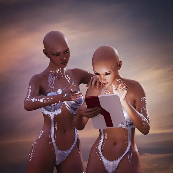 Framed Print : access, ai, android, artificial intelligence, augmented reality, bald, beauty, bionic Framed Print : access, ai, android, artificial intelligence, augmented reality, bald, beauty, bionic